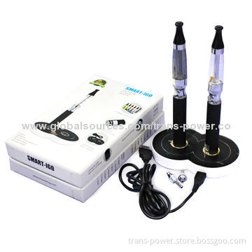 Smart IGO 4 Electronic Cigarettes with Oval/Eight-shaped Bottom Intelligent Charger